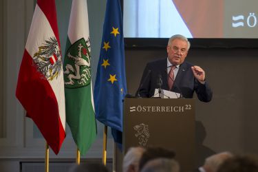 20.10.2016, AUT, Alte Universität, Graz, ÖSTERREICH 22 - Überlegungen zur Zukunft unserer Republik, im Bild: LH Hermann Schützenhöfer; FOTOCREDIT: ERWIN SCHERIAU