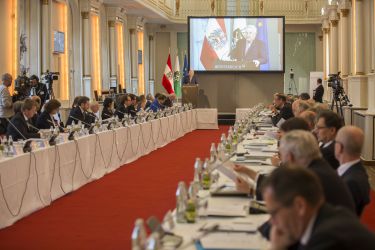 20.10.2016, AUT, Alte Universität, Graz, ÖSTERREICH 22 - Überlegungen zur Zukunft unserer Republik, im Bild: LH Hermann Schützenhöfer; FOTOCREDIT: ERWIN SCHERIAU