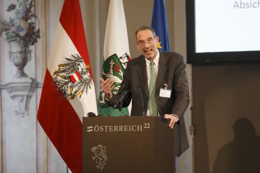 20.10.2016, AUT, Alte Universität, Graz, ÖSTERREICH 22 - Überlegungen zur Zukunft unserer Republik, im Bild: Heinz Faßmann; FOTOCREDIT: ERWIN SCHERIAU