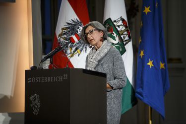 20.10.2016, AUT, Alte Universität, Graz, ÖSTERREICH 22 - Überlegungen zur Zukunft unserer Republik, im Bild: Elisabeth Freismuth; FOTOCREDIT: ERWIN SCHERIAU