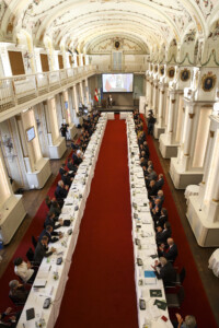 21.10.2016, AUT, Alte Universität, Graz, ÖSTERREICH 22 - Überlegungen zur Zukunft unserer Republik, im Bild: Udo di Fabio (am Rednerpult); FOTOCREDIT: ERWIN SCHERIAU