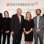 18.10.2018, AUT, Alte Universität, Hofgasse, Graz, ÖSTERREICH 22, im Bild: Herwig Hösele, Johanna Pirker, LH Hermann Schützenhöfer, Susanne Raab, Amin El-Heliebi, Philipp Gady; FOTOCREDIT: steiermark.at/SCHERIAU
(Bilder bei Quellenangabe honorarfrei)